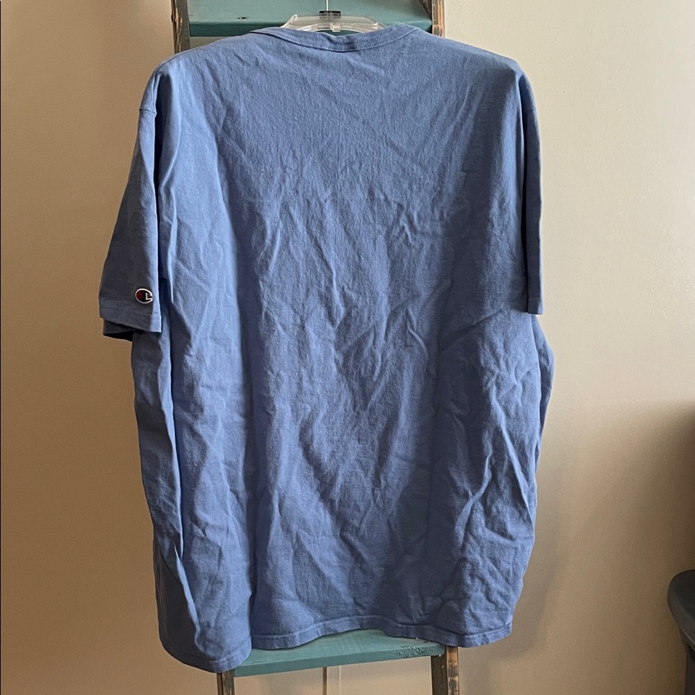 Champion men’s Classic Blue Tee - Picture 3 of 4